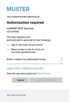 Neue Anmeldung - English 1